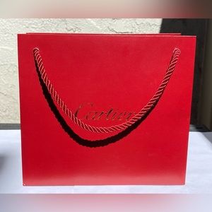 AUTH Cartier gift/shopping bag (reusable)